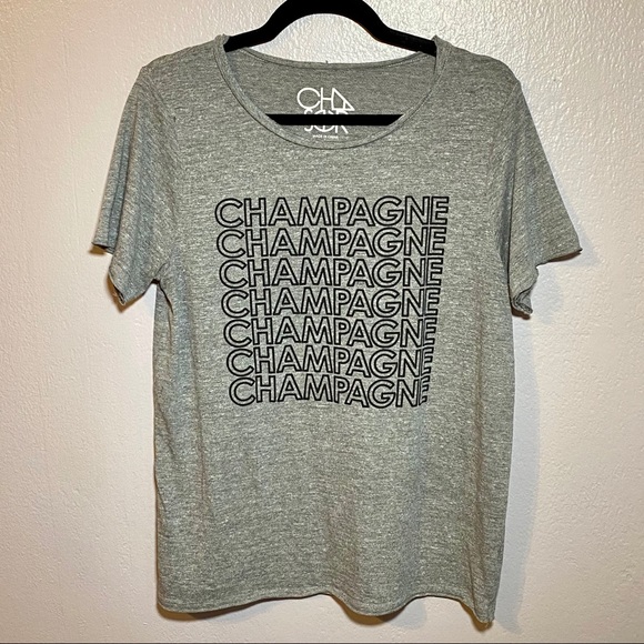 Chaser Tops - Chaser Champagne Graphic Tee 🥂